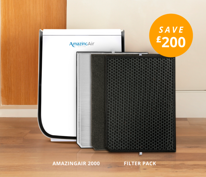 Get £100 off an AmazingAir 2000 and get a FREE 1-Year Filter Pack